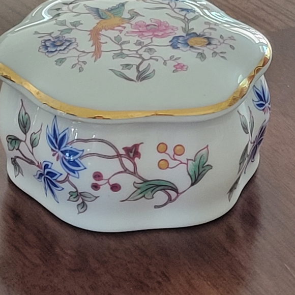 VINTAGE HAMMERSLEY ENGLAND TRINKET BOX - Picture 5 of 7